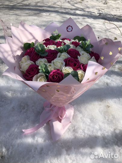 Цветы и букеты 51роза-1900