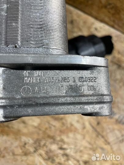 Корпус масляного фильтра теплообменник Мерседес