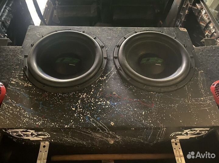 Короб для сабвуфера 2х15