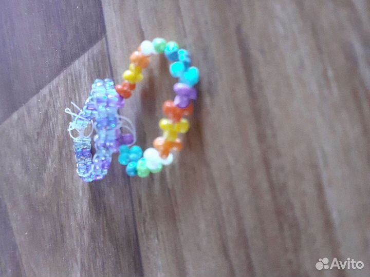 Колечки из бисера
