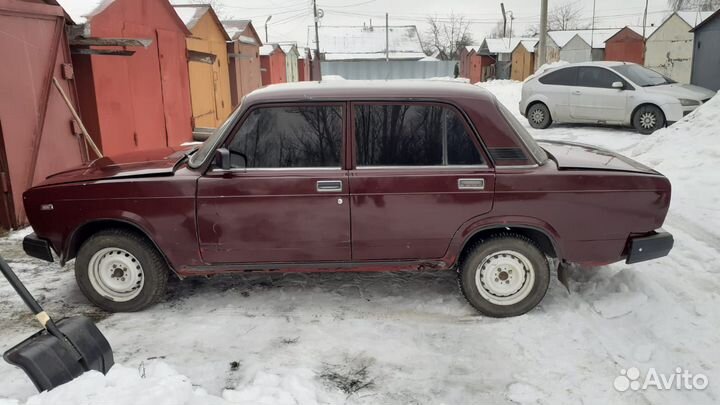 ВАЗ 2107 1.5 МТ, 1984, 34 120 км