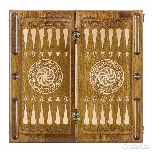 Нарды резные Бесконечность 60 х 60 см бук Армения 62886