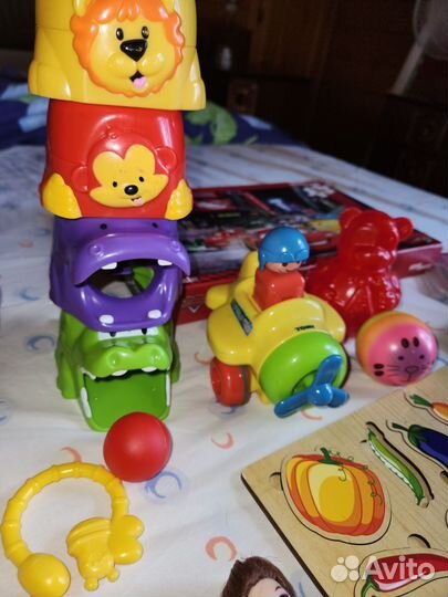 Развивающие игрушки пакетом
