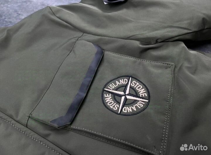 Пуховик Stone Island зимний