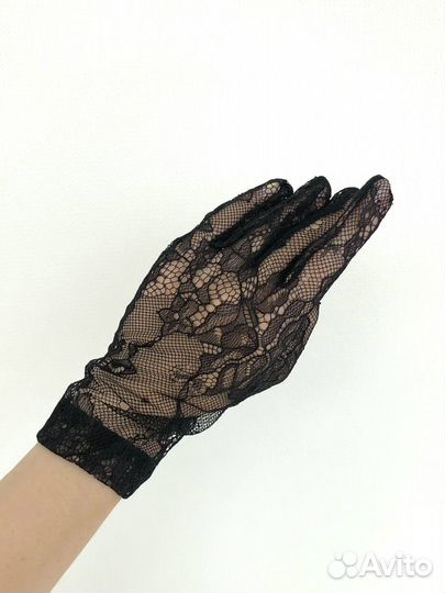 Перчатки женские кружевные