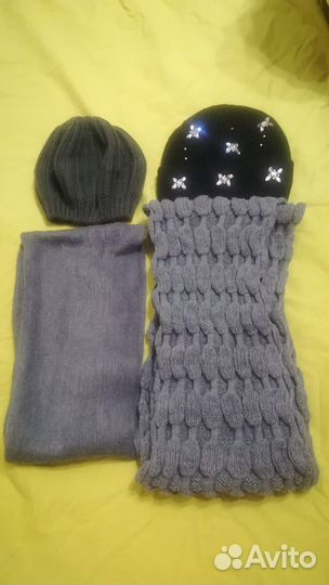 Шапки, шарф, снуд