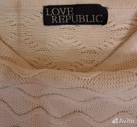 Платье шерстяное женское 40-42 love republic