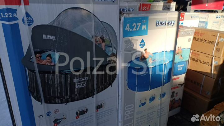 Каркасные бассейны Bestway со склада