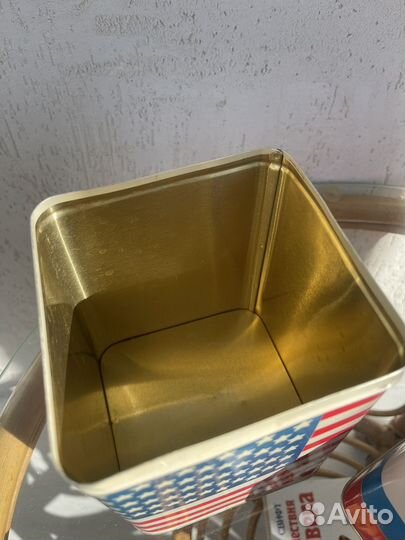 Жестяные банки СССР для сыпучих США