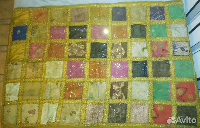 Покрывало+2 наволочки ласкутное