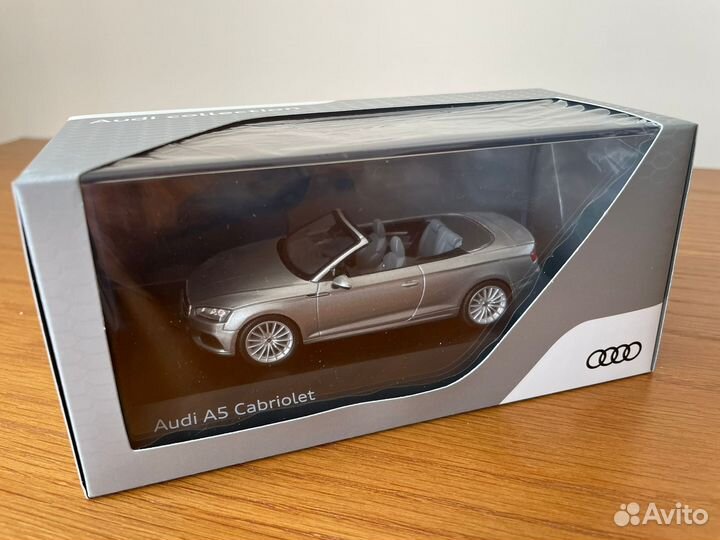 Модель Audi A5 Cabrio 2017 Spark 1/43