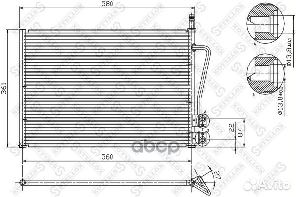 Радиаторford Fiesta/Fusion all 02 1045020SX St