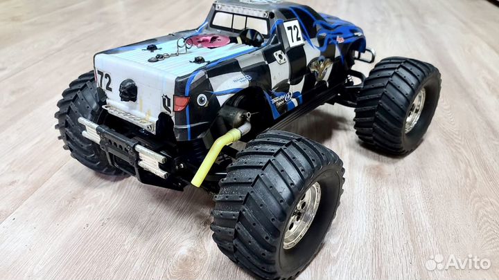 Thunder tiger MTA-4 S50 1/8 нитро монстр