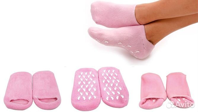 Увлажняющие гелевые носки