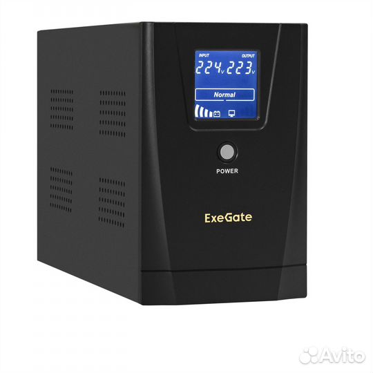 Ибп ExeGate SpecialPro Smart LLB-2000.LCD.AVR.1SH