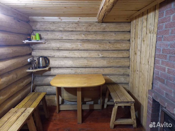 Русская баня на дровах