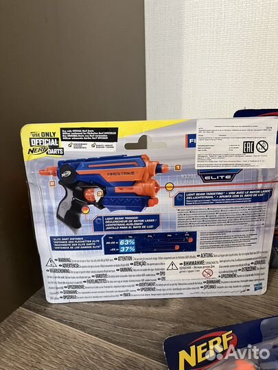 Новый Nerf Firestrike с лазерным прицелом