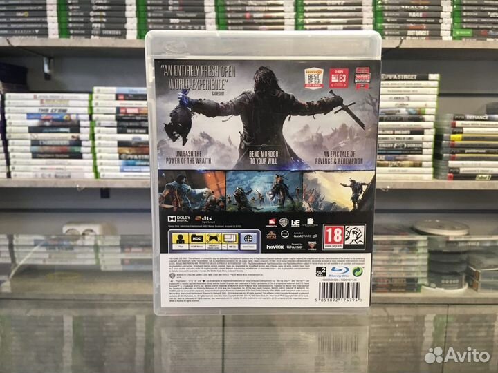 Middle-Earth Shadow of Mordor PS3 Игры, есть обмен