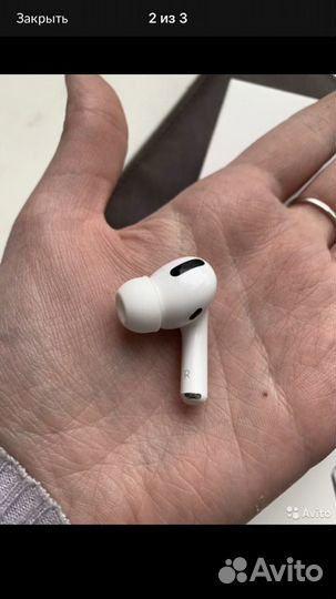 Наушники apple airpods оригинал правый