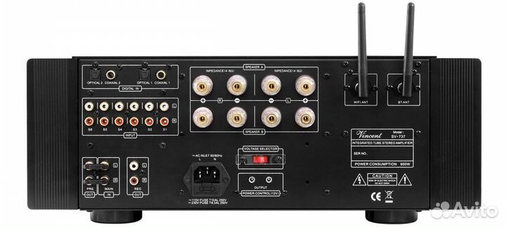 Гибридный усилитель Vincent SV-737