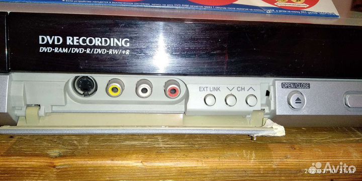 Dvd проигрыватель Panasonic,формат Dvd ram