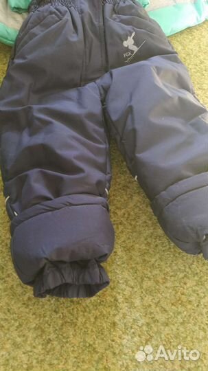 Куртка и штаны зимние для девочки 86