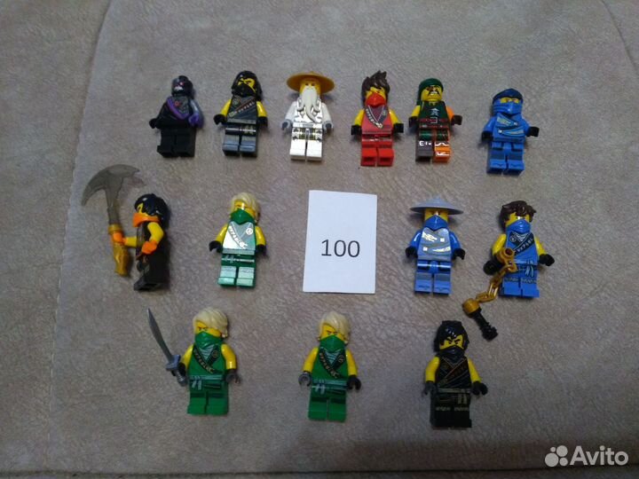Lego ninjago постройки и минифигурки