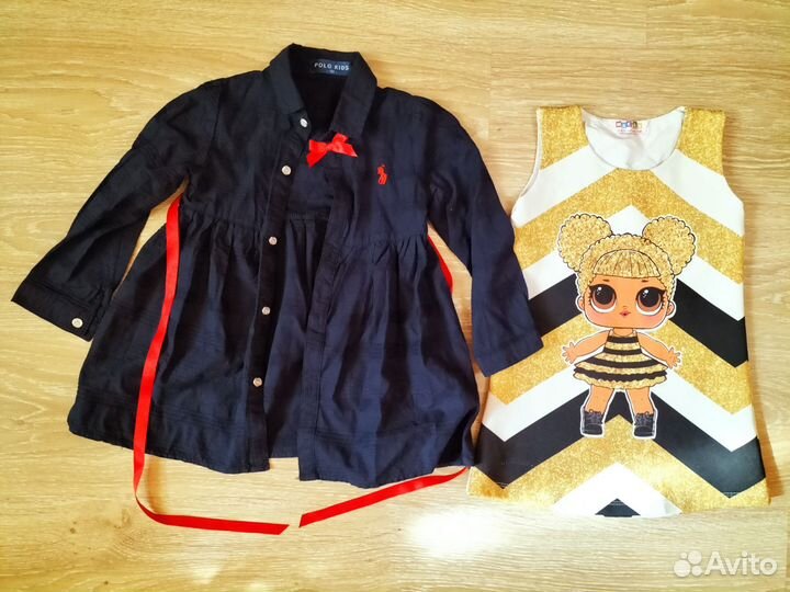 Платья,кофты, футболки 110+