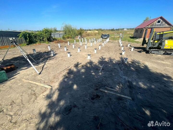 Забивные сваи. Продажа. Монтаж