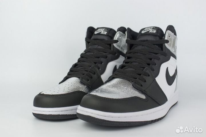 Кроссовки Nike Air Jordan 1 Silver Toe