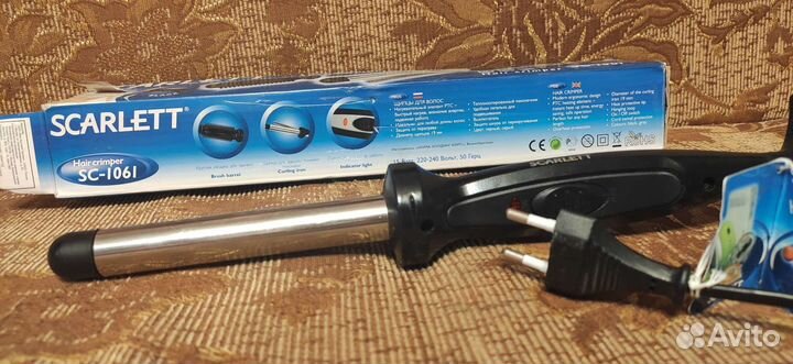 Щипцы для завивки волос Scarlett SC-1061