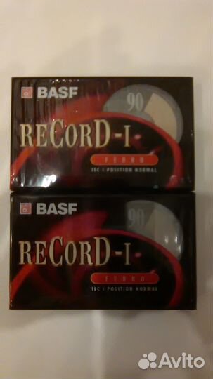 Basf Record Аудиокассета в упаковке оригинал