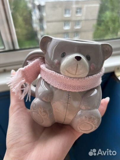 Кружка мишка и кошка