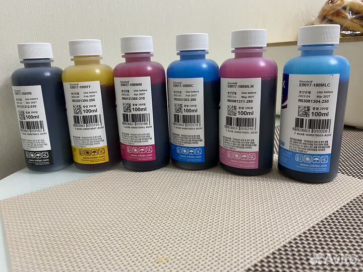 Чернила для Epson inktec E0017-100M