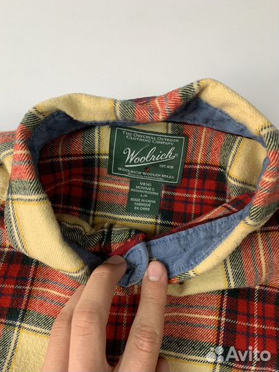 Фланелевая рубашка woolrich