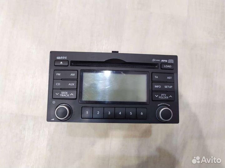 Родная магнитола на kia Sportage 2