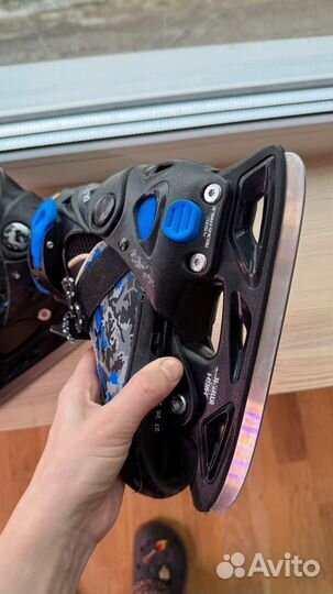 Коньки детские раздвижные 27 30 р