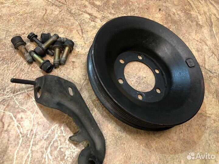 Шкив коленвала 3.0 турбодизель OM603 W124 оригинал