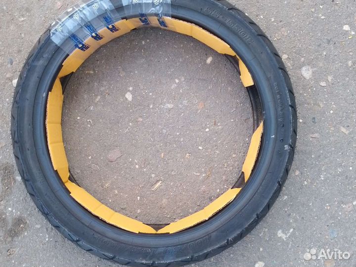 Мотошина 100 80 16 дорожная