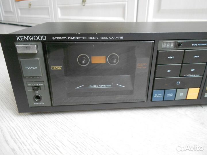 Магнитофон Kenwood KX-71RB,на запчасти