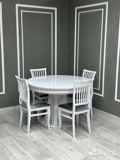 Стол, стулья набор.Оплата при получении
