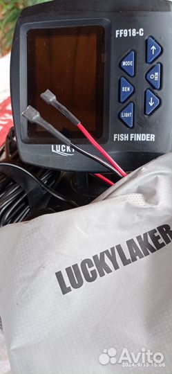 Продаю эхолот новый Lucky Fish Finder FF918-C100DS