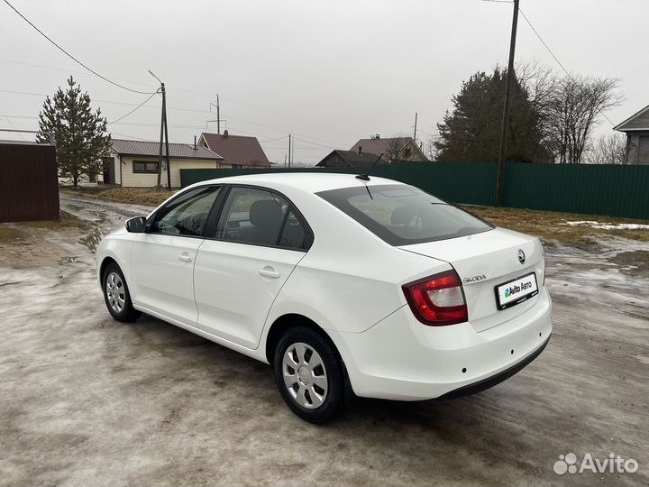 Skoda Rapid 1.6 МТ, 2017, 161 200 км
