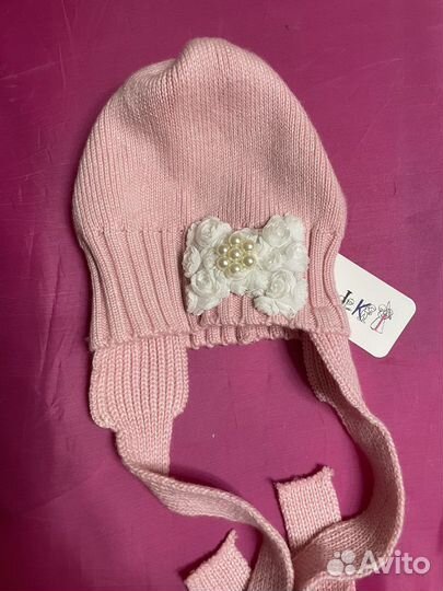 Шапки новые, весна. Шерсть, кашемир. 48-54