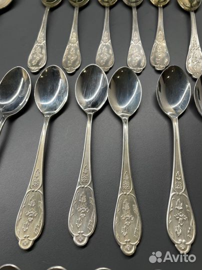 Столовые приборы из мельхиора СССР