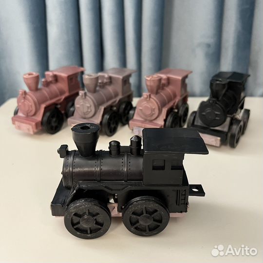 Советские игрушки поровоз СССР