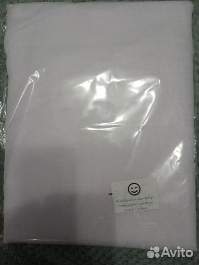 Тюль белая новая