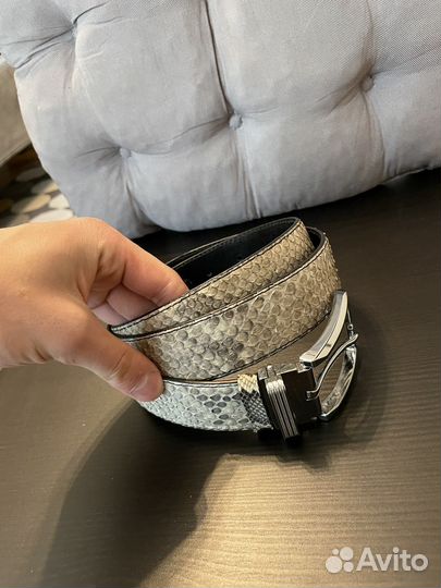 Ремень женский кожа питона новый