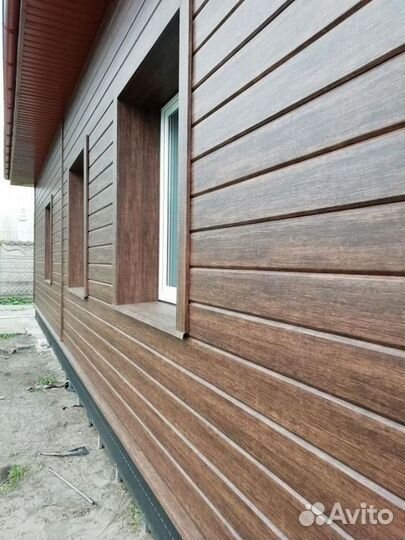 Сайдинг. экобрус Металический