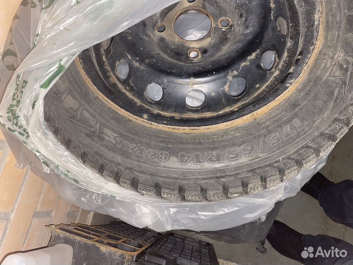 Колеса r14 на Peugeot 206 зимние